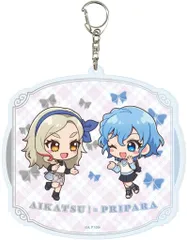 【新品】キーホルダー [新品] 05.凛＆ドロシー(ミニキャライラスト) デカアクリルキーホルダー 「アイカツ!×プリパラ THE MOVIE -出会いのキセキ!-」