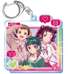 【新品】キーホルダー 猫猫＆小蘭＆子翠 オーロラアクリルキーホルダー 「薬屋のひとりごと」