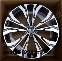 PCD 5x112 BMW X7対応 22インチ カスタム アルミホイール X7 M60i・X5・X6適合 4本セットのサムネイル