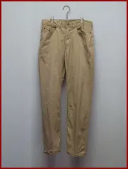 ポロ/ベージュ コットン パンツ/30インチ/グッドポーズ ヴィンテージ