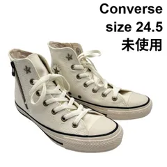 未使用 コンバース Converse ハイカットスニーカー オールスター AG Z HI / 型番1SC830 白 キャンバス 24.5cm ユニセックス 6V445