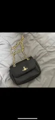 Vivienne Westwood ヴィヴィアン・ウエストウッド ブラック チェーン ミニバック
