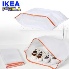 【新品】IKEA イケア シューズバッグ PARKLA ペルクラ 48x22 cm 収納 旅行 ユニセックス ユ00582のサムネイル