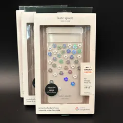 【未使用品】ケイトスペード Pixel 7a 用ケース Kate spade クリア Scattered Iridescent Flowers 417-79のサムネイル