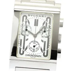 ブルガリ BVLGARI RTC49S レッタンゴロ デイト クロノグラフ クォーツ メンズ _907083 ブルガリ BVLGARI RTC49S レッタンゴロ デイト クロノグラフ クォーツ