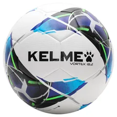 ケルメ KELME サッカーボール(ハイブリッド) サッカー・フットサル ボール (8101QU5001)、(113)ホワイトＸネオンブルーのサムネイル