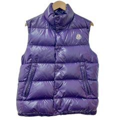 MONCLER ダウンベスト サイズ1 パープル 紫 ライトダウン GILET MONCLER ダウンベスト パープル - メルカリ