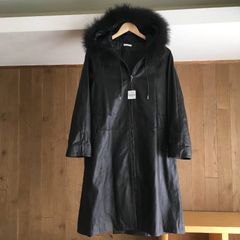 極美品 BALMAINカシミヤ100％ フォックスファートリミングケープ