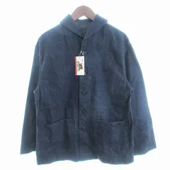 TCBジーンズ TCB JEANS タグ付き カバーオール デッキジャケット SEAMENS Jumpers USN DECK JACKET インディゴ 42のサムネイル