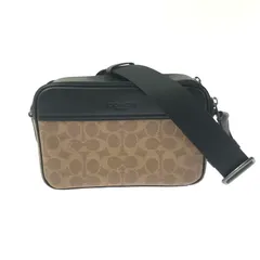 【中古品】 GRAHAM CROSSBODY BAG CV921 グラハム クロスボディ バッグ・シグネチャー キャンバス カバン 【180-260421-rt-25-tagh】