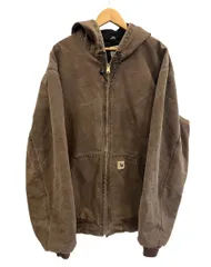 カーハート Carhartt 00’s アクティブ ジャケット 裏地 メッシュ 茶 XL ジャケット ブラウン 101MT-6142