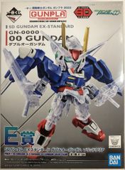 BANDAI SPIRITS 이치 반 쿠지 기동 전사 건담 건프라 2022 E상 ​​더블 오 건담 솔리드 클리어 SD 건담 EX 스탠다드