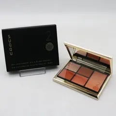 未使用 SUQQU スック 20th アニバーサリー  アイ&ブラッシュコンパクト 101 橙光重 -TOUKOUGASANE CR8-04-20-05B