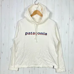 ✉️Men's M アイボリー系 2024 Patagonia ( パタゴニア ) ライトウェイト 73 テキスト ロゴ ワイルドライズ フーディ Lightweight '73 Text Logo Wildrise Fleece Hoody
