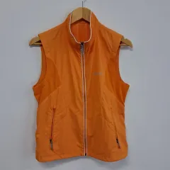 エーデルワイス オレンジ色 ウィンドブレーカー ベスト