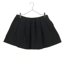 美品 JOURNAL STANDARD ジャーナルスタンダード 日本製 ミニ丈 スカート 38 ブラック バックジップ レディース 古着のサムネイル
