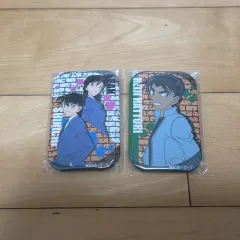 名探偵コナン 缶バッジ (新蘭・服部平次) セット