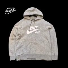 (M)ナイキ SB グレー フーディー