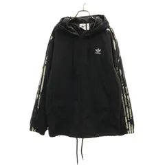 adidas Originals アディダスオリジナルス ウインドブレーカー 2XL ブラック ジャケット メンズ 古着
