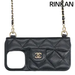 シャネル iPhone15 Pro MAXチェーンケース メンズ