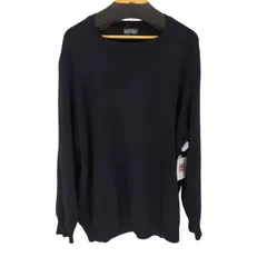 ランズエンド LANDS END 90-00s USA製 コットンニット メンズ JPN：XL 