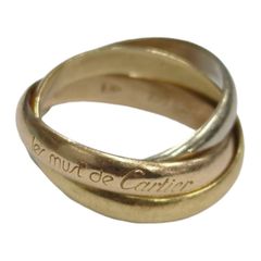るんるんさん専用① Cartier カルティエ トリニティリング 【070