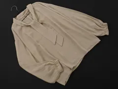 COMME CA ISM コムサイズム ボウタイ ブラウス シャツ size9/ベージュ ■◇ レディース