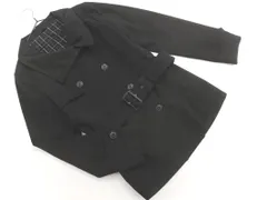 COMME CA ISM コムサイズム ショート トレンチ コート sizeM/黒 ■◇ レディースのサムネイル