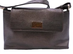 CHARLES JOURDAN シャルルジョルダン レザー ショルダー バッグ ブラウン ■■ レディース