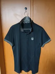 EXR 黒 メンズ 半袖 ポロTシャツ