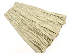 Mila Owen ミラオーウェン タック フレア スカート size1/オリーブ ■◇ レディース