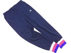 adidas アディダス ジョガー トラック パンツ sizeS/紺 ■■ レディース