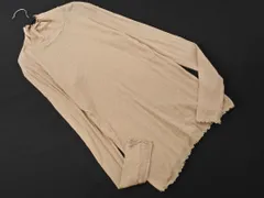 johnbull ジョンブル ボトルネック メロウフリル カットソー sizeF/ベージュ ■◇ レディースのサムネイル