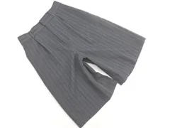 NOLLEY'S ノーリーズ ストライプ キュロット パンツ size38/グレー ■◆ レディース