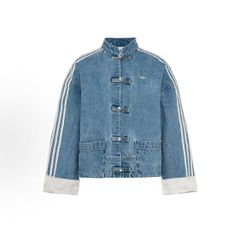 海外限定Adidas デニム 雲形バッグ ユニセックス ブラック IX7694