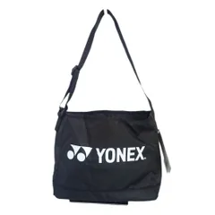 未使用品 YONEX ヨネックス ショルダーバッグ ブラック ゴルフ 大会プリント ロゴ入りのサムネイル
