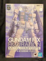 BANDAI SPIRITS GUNDAM FIX FIGURATION METAL COMPOSITE 기동전사 건담 RX-78-02 건담(40주년 기념 Ver.) #1017