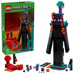 【公式】おもちゃ 玩具 ブロック プレゼント 誕生日 クリスマス マイクラ マインクラフト ゲーム LEGO エンダーマンの塔 21279 MINECRAFT