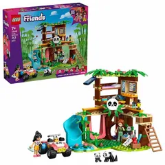 【公式】おもちゃ 玩具 ブロック プレゼント 誕生日 クリスマス 小学生 女の子 どうぶつ LEGO パンダ サンクチュアリ 42648 FRIENDS