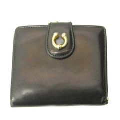 h*y様 グッチ長財布 Wホック ヴィンテージ レザー ゴールド×ブラック 