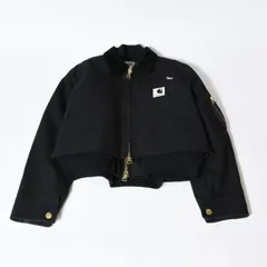 Sacai × Carhartt WIP サカイ×カーハート Jacket ブラック コットン 23-06741 サイズ1 美品 中古 4b013324のサムネイル