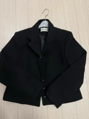 DEHEVE ブラック ウール コート 出品