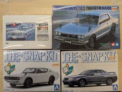 楽プラ日産 GT-R スカイライン 未開封 R32 ハコスカ ケンメリ R35