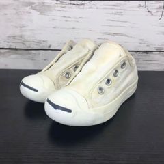 converse KID’S JACK PURCELL SLIP コンバース キッズジャックパーセル スリップ 16cm ホワイト 白 スニーカー 3CK292 L00251
