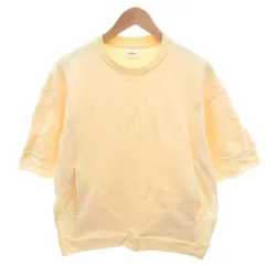 ステュディオス STUDIOUS 美品 半袖スウェット 01 黄色 イエロー ラウンドネック サイドポケット 107222022 /HW ■GY66のサムネイル