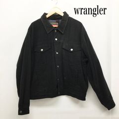 美品】 Wrangler ラングラー 24MJZ 復刻 デニムジャケット 黒 - メルカリ
