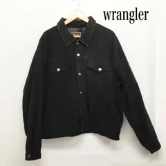 ラングラー Wrangler HERO ラングラー ブラックデニムジャケット トラッカージャケット メンズL 古着  Gジャン ヴィンテージ VINTAGE 黒色 メンズ L ISItems【USED】【古着】【中古】50157802のサムネイル