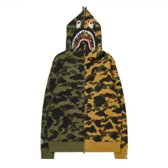 BAPE 1st Camo セパレート シャーク ジップフーディー