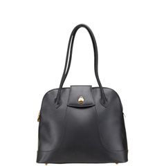 極美品 BALLY バリー ショルダーバッグ 肩掛け レザー ブラック 金具