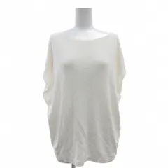 オペークドットクリップ OPAQUE.CLIP カットソー 40/L 白 ホワイト ボートネック ドルマンスリーブ ノースリーブ /SC ■ECF003